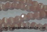 CCT304 15 inches 4mm faceted round cats eye beads wholesale