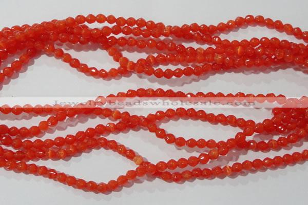 CCT311 15 inches 4mm faceted round cats eye beads wholesale