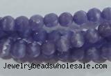 CCT322 15 inches 4mm faceted round cats eye beads wholesale