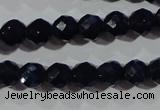 CCT348 15 inches 5mm faceted round cats eye beads wholesale