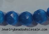 CCT392 15 inches 10mm faceted round cats eye beads wholesale