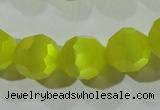 CCT393 15 inches 10mm faceted round cats eye beads wholesale