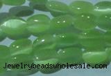 CCT609 15 inches 4*6mm oval cats eye beads wholesale