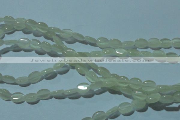 CCT630 15 inches 6*8mm oval cats eye beads wholesale