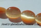 CCT668 15 inches 8*10mm oval cats eye beads wholesale