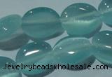 CCT676 15 inches 8*10mm oval cats eye beads wholesale