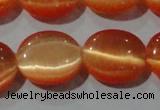 CCT695 15 inches 10*12mm oval cats eye beads wholesale