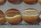 CCT696 15 inches 10*12mm oval cats eye beads wholesale