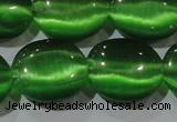 CCT705 15 inches 10*12mm oval cats eye beads wholesale