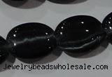 CCT707 15 inches 10*12mm oval cats eye beads wholesale