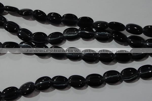 CCT707 15 inches 10*12mm oval cats eye beads wholesale