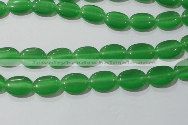 CCT728 15 inches 10*14mm oval cats eye beads wholesale