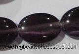 CCT733 15 inches 10*14mm oval cats eye beads wholesale