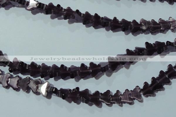 CCT939 15 inches 6*8mm butterfly cats eye beads wholesale