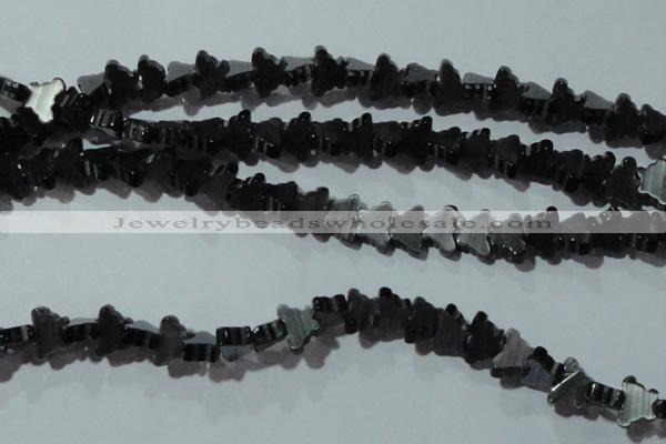 CCT941 15 inches 6*8mm butterfly cats eye beads wholesale