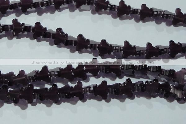 CCT953 15 inches 8*10mm butterfly cats eye beads wholesale