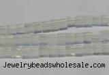 CCU01 15.5 inches 4*4mm cube opal beads wholesale