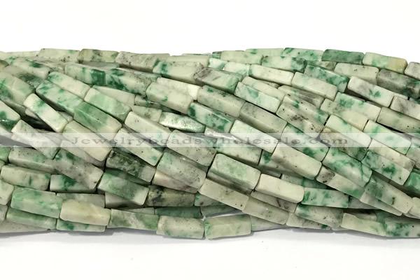 CCU1137 15 inches 4*13mm cuboid jade beads