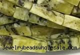 CCU1157 15 inches 4*13mm cuboid jade beads