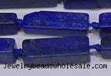 CCU620 15.5 inches 8*20mm - 10*30mm cuboid lapis lazuli beads