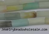 CCU715 15.5 inches 4*13mm cuboid amazonite beads wholesale