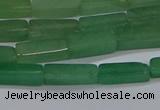 CCU733 15.5 inches 4*13mm cuboid green aventurine beads wholesale