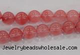 CCY102 15.5 inches 8mm round cherry quartz beads wholesale