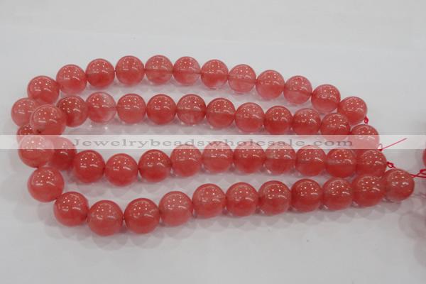 CCY104 15.5 inches 12mm round cherry quartz beads wholesale