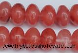 CCY151 15.5 inches 13*18mm rondelle cherry quartz beads wholesale