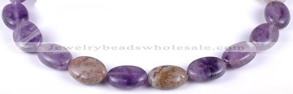 CDA01 13*18mm oval dogtooth amethyst quartz beads Wholesale