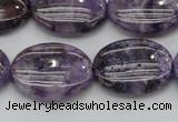 CDA302 15.5 inches 18*25mm oval dyed dogtooth amethyst beads