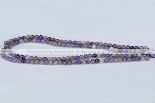 CDA51 15.5 inches 6mm round dogtooth amethyst beads wholesale