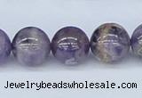 CDA55 15.5 inches 14mm round dogtooth amethyst beads wholesale