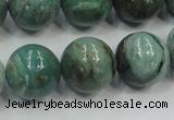 CDB04 15.5 inches 18mm round natural new dragon blood jasper beads