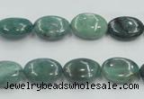 CDB19 15.5 inches 10*14mm oval natural new dragon blood jasper beads