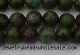 CDB301 15.5 inches 6mm round dragon blood jasper beads wholesale