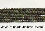 CDB340 15.5 inches 4mm round dragon blood jasper beads wholesale