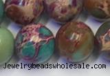 CDE1059 15.5 inches 12mm round sea sediment jasper beads wholesale