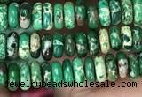 CDE1259 15.5 inches 2*4mm rondelle sea sediment jasper beads