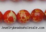 CDE2008 15.5 inches 20mm round dyed sea sediment jasper beads