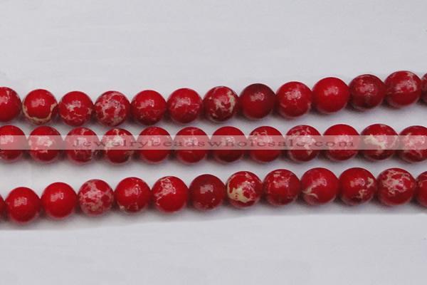 CDE2029 15.5 inches 18mm round dyed sea sediment jasper beads