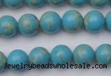 CDE2058 15.5 inches 10mm round dyed sea sediment jasper beads