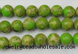 CDE2067 15.5 inches 6mm round dyed sea sediment jasper beads