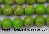 CDE2069 15.5 inches 10mm round dyed sea sediment jasper beads