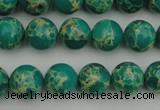 CDE2243 15.5 inches 6mm round dyed sea sediment jasper beads