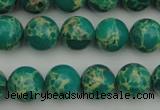 CDE2244 15.5 inches 8mm round dyed sea sediment jasper beads