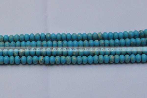 CDE2644 15.5 inches 12*16mm rondelle dyed sea sediment jasper beads