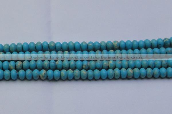 CDE2645 15.5 inches 13*18mm rondelle dyed sea sediment jasper beads