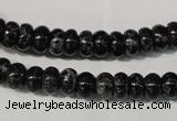 CDE685 15.5 inches 5*8mm rondelle dyed sea sediment jasper beads