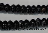 CDE686 15.5 inches 6*10mm rondelle dyed sea sediment jasper beads